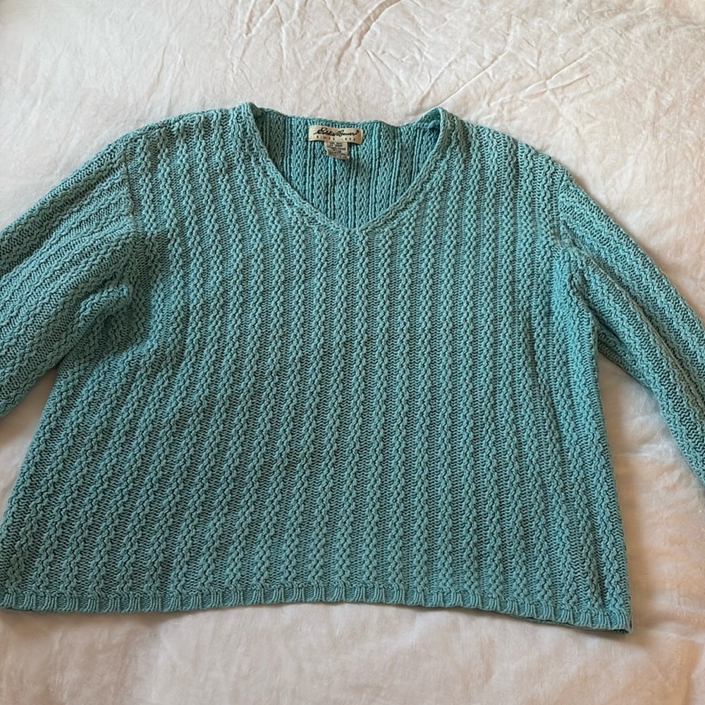 Eddie Bauer small/petite knit sweater